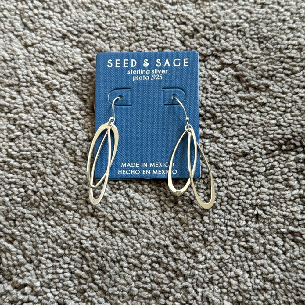 Seed & Sage Dangle Earrings